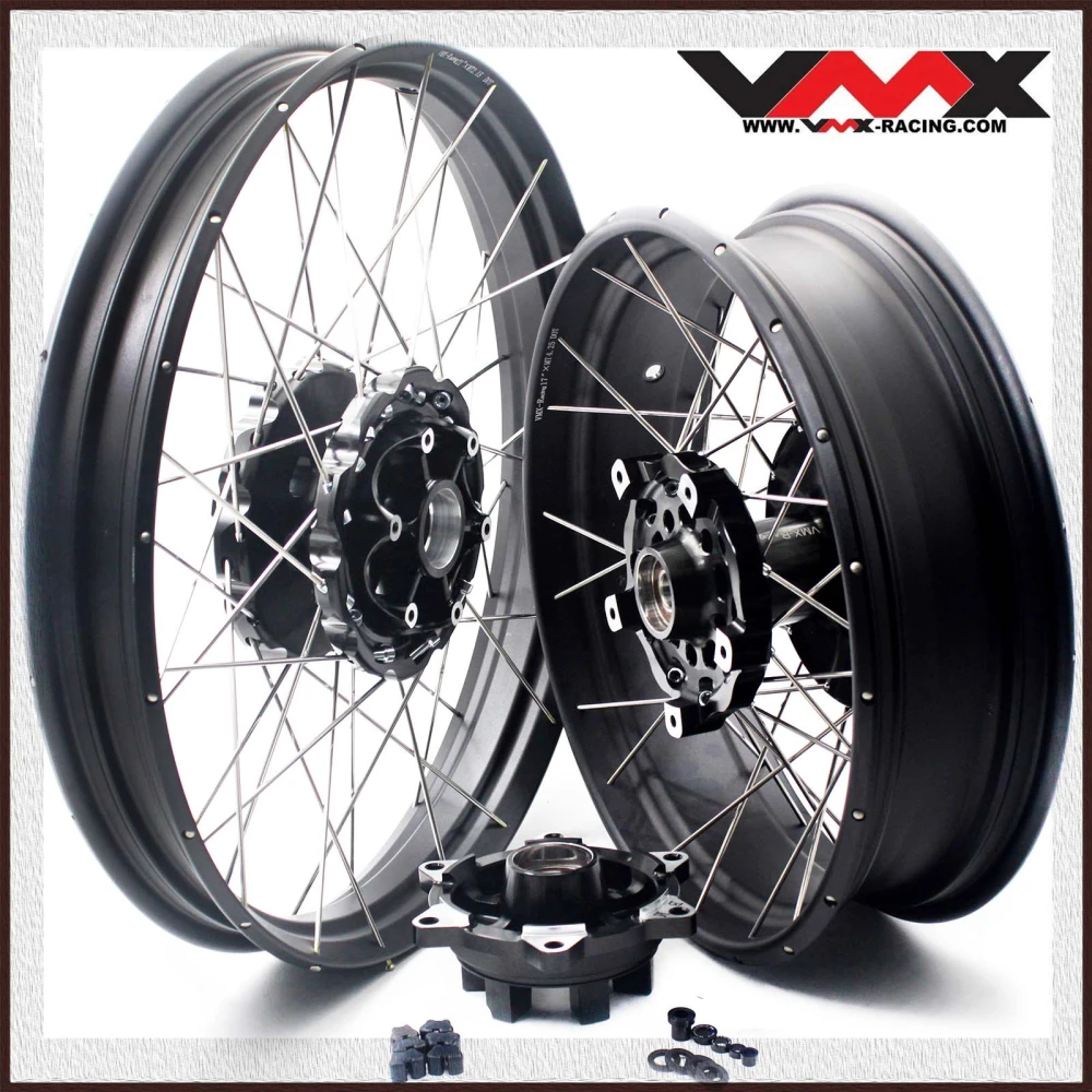 VMX Tubeless Wheels Rims Fit for BMW F800GS 2008