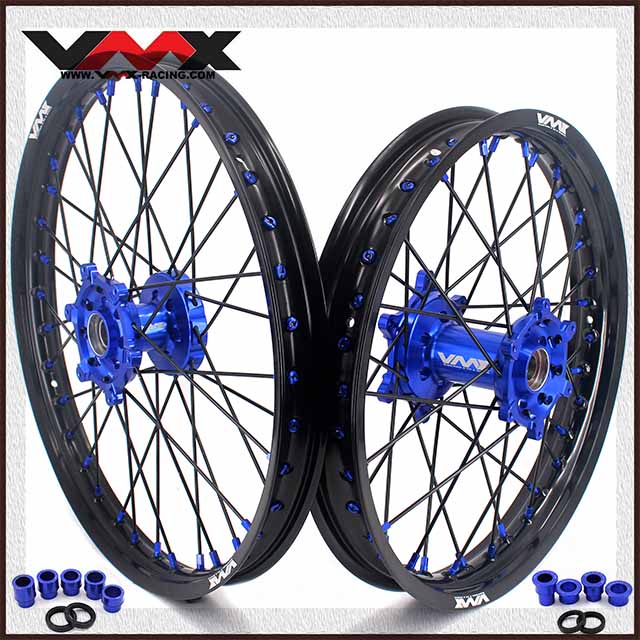 VMX 21/19 Front & Rear Dirt Bike Wheels Rims fit Yamaha YZ125