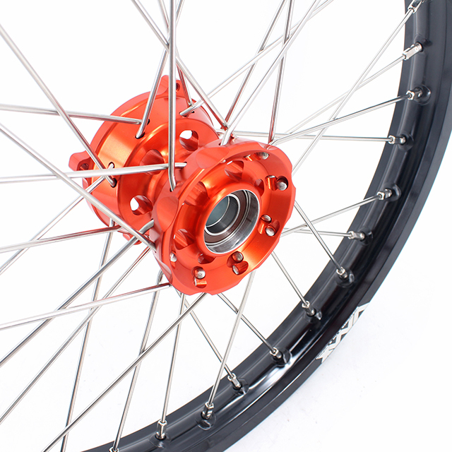 VMX 19/16 Kid's Big Wheel Fit KTM SX 85 2021-2024 Orange Hub