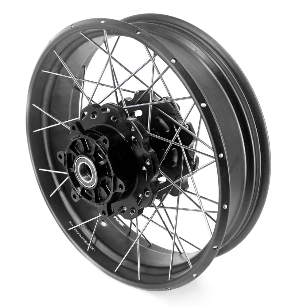VMX Fit KTM790 Adventure R 2019-2021, KTM890 2021-2022 Tubeless Wheels 2.15*21“/4.25*18" Rims Black Hub Black Rim