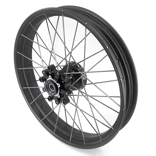 VMX 2.5*19"/4.25*17" Tubeless Wheels Set Fit for BMW G310GS 2016-2023 Black Hub Black Rim