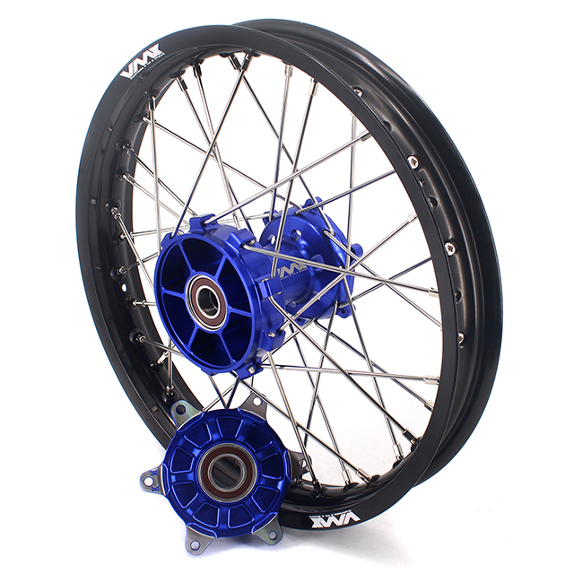 VMX 21/18 Enduro Cush Drive Wheel Rim Compatible with KTM690  SMC ENDURO R Blue Hub