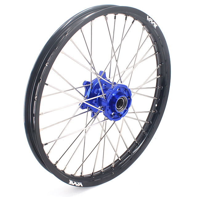 VMX 21/18 Enduro Cush Drive Wheel Rim Compatible with KTM690  SMC ENDURO R Blue Hub