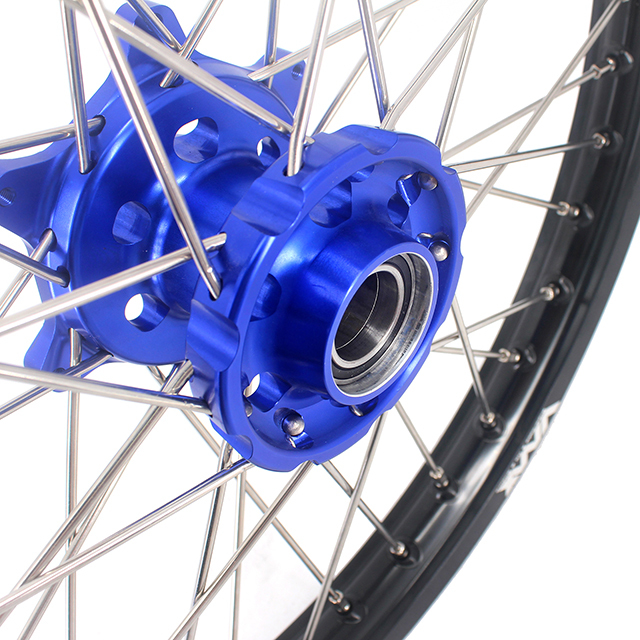 VMX 21/18 Enduro Cush Drive Wheel Rim Compatible with KTM690  SMC ENDURO R Blue Hub