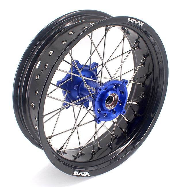 VMX 3.5/5.0 Motorcycle Supermoto Wheel Set Fit SHERCO  SER & SEF (All) Blue Hub