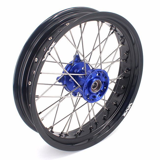 VMX 3.5/5.0 Motorcycle Supermoto Wheel Set Fit SHERCO  SER & SEF (All) Blue Hub