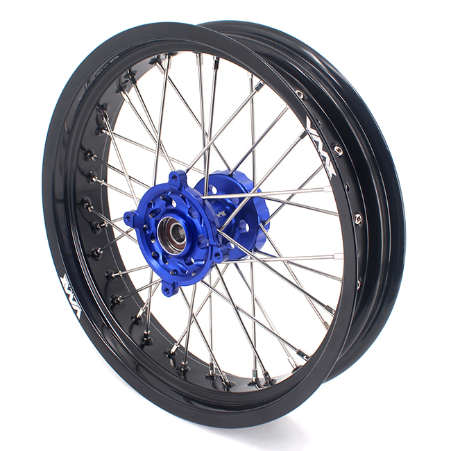 VMX 3.5/5.0 Motorcycle Supermoto Wheel Set Fit SHERCO  SER & SEF (All) Blue Hub