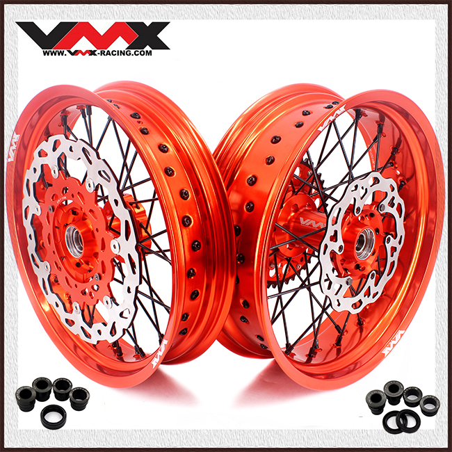 VMX 3.5/5.0 Motorcycle Supermoto Wheels Fit KTM SX-F EXC 250 450