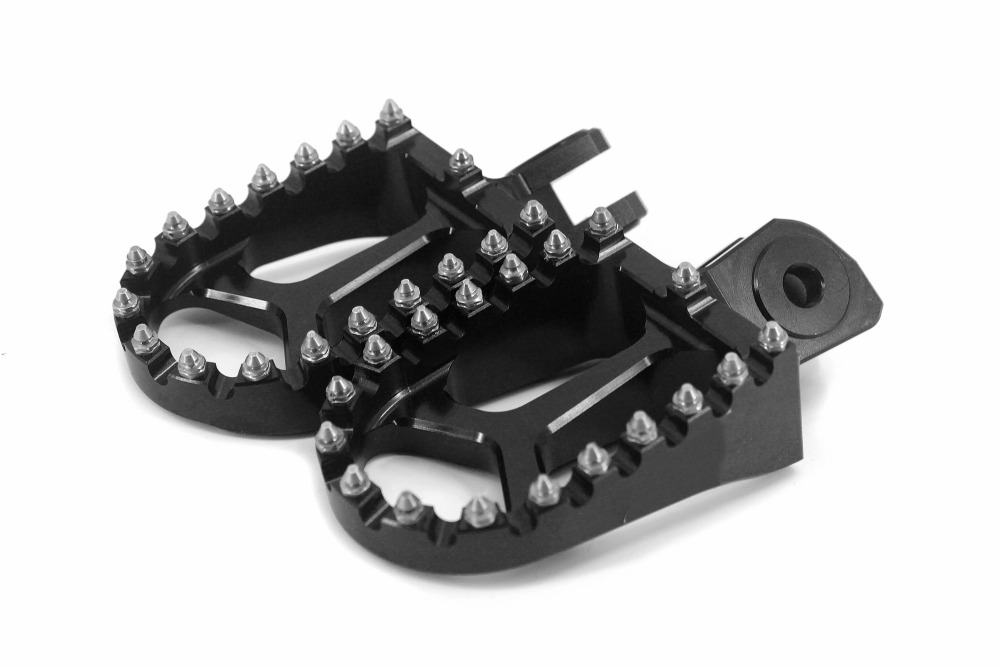 VMX Foot Pegs Pedal Aluminum Black Compatible with  Surron Light Bee