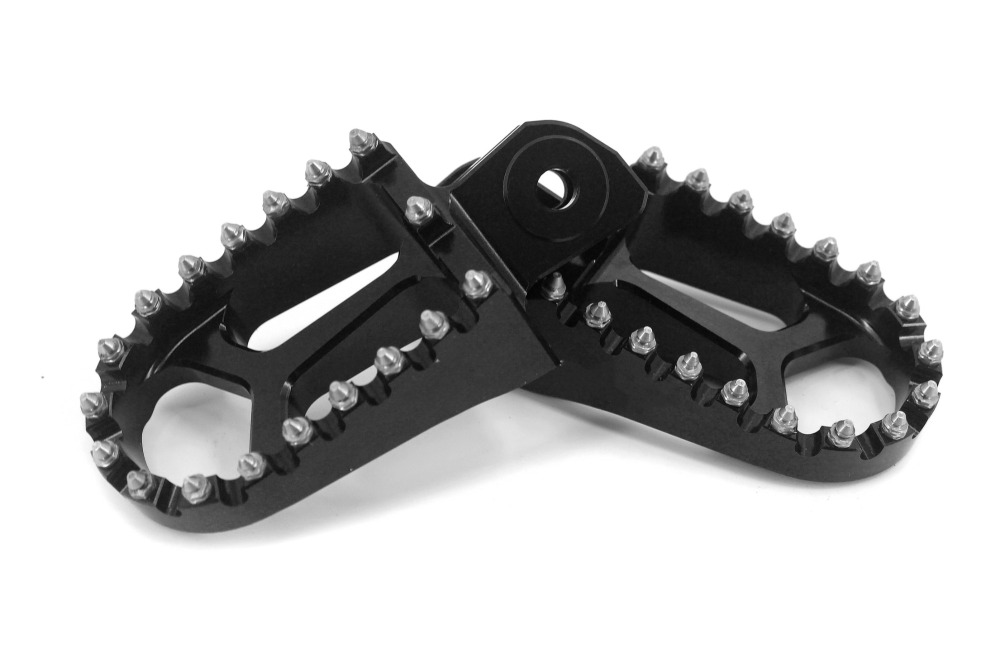 VMX Foot Pegs Pedal Aluminum Black Compatible with  Surron Light Bee