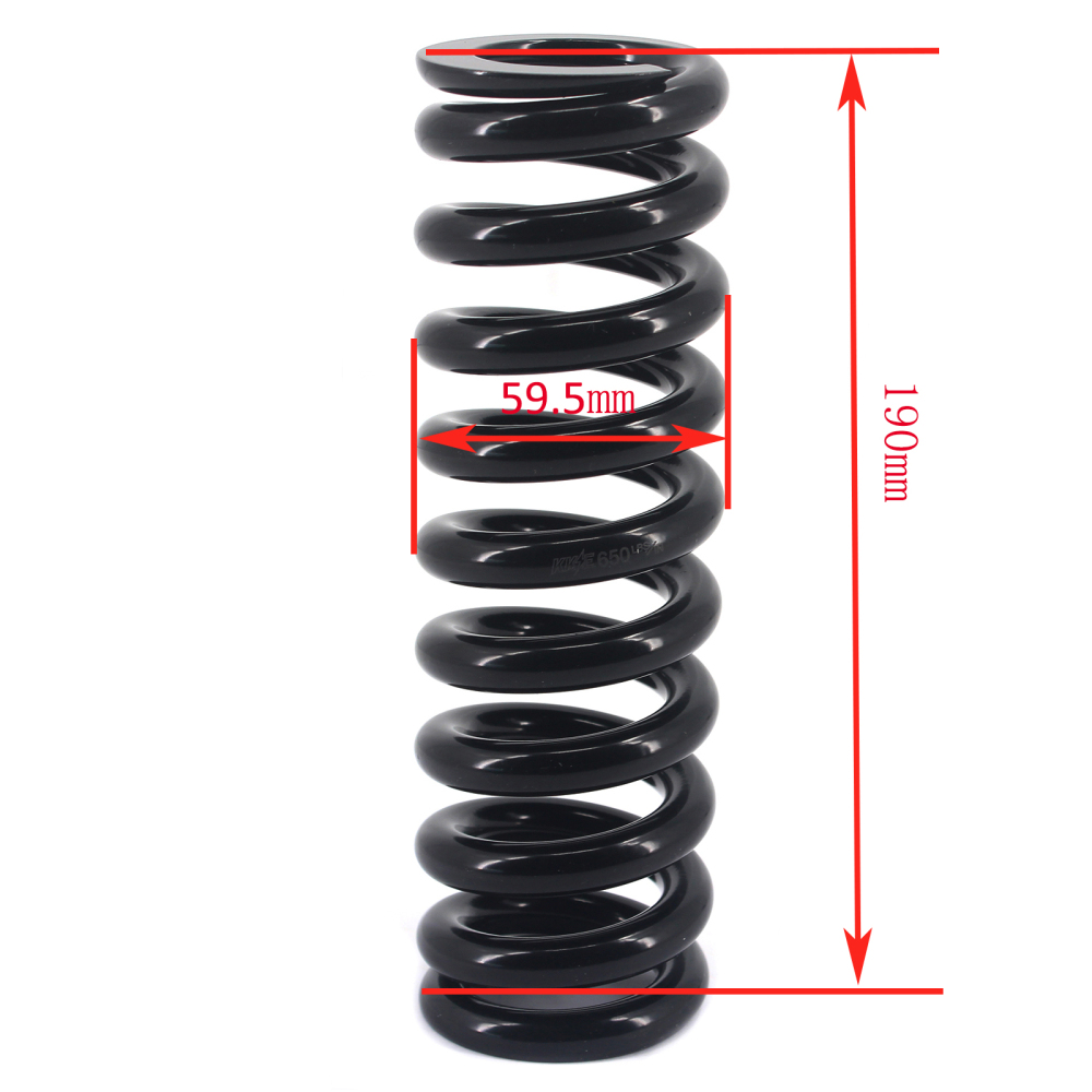 650LBS Aluminum Rear Shock Suspension Spring Black Compatible with  Surron Light Bee X