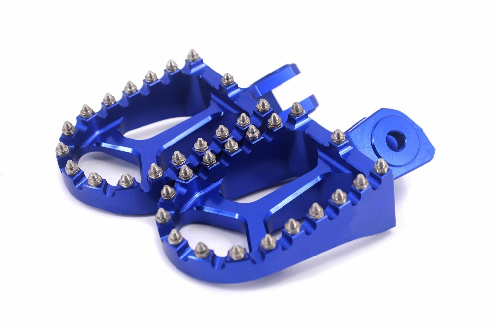 VMX Foot Pegs Pedal Aluminum Blue Compatible with  Surron Light Bee