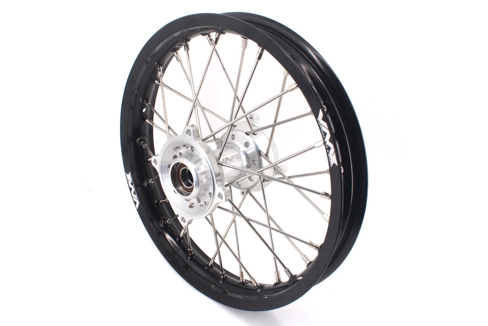 VMX 19/16 Kid's Motorcycle Wheel Fit KTM SX 85 2021-2024 Silver Hub