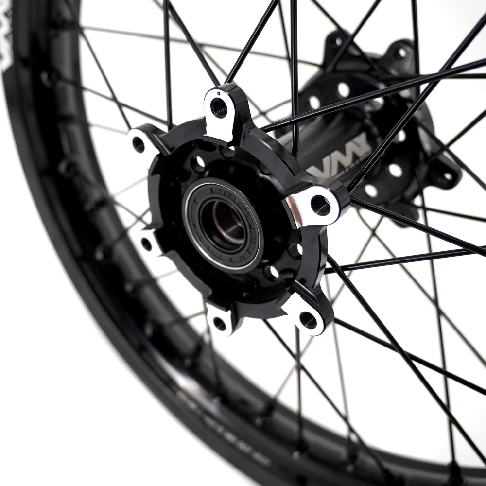 VMX 1.6*21" /2.15*18" Electric Bike Wheels Rim Fit Surron Ultra Bee Dirt Bike All Black