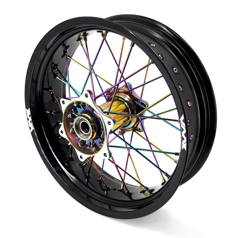 Dark Rianbow Rims VMX 3.5/5.0 Vacuum Coating Rainbow Wheels Rims Fit KTM EXC SXF 2003-2025