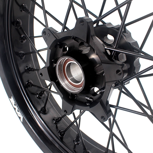 VMX 3.5/5.0 Supermoto Wheels Rims Set Compatible with Stark Varg  All Black