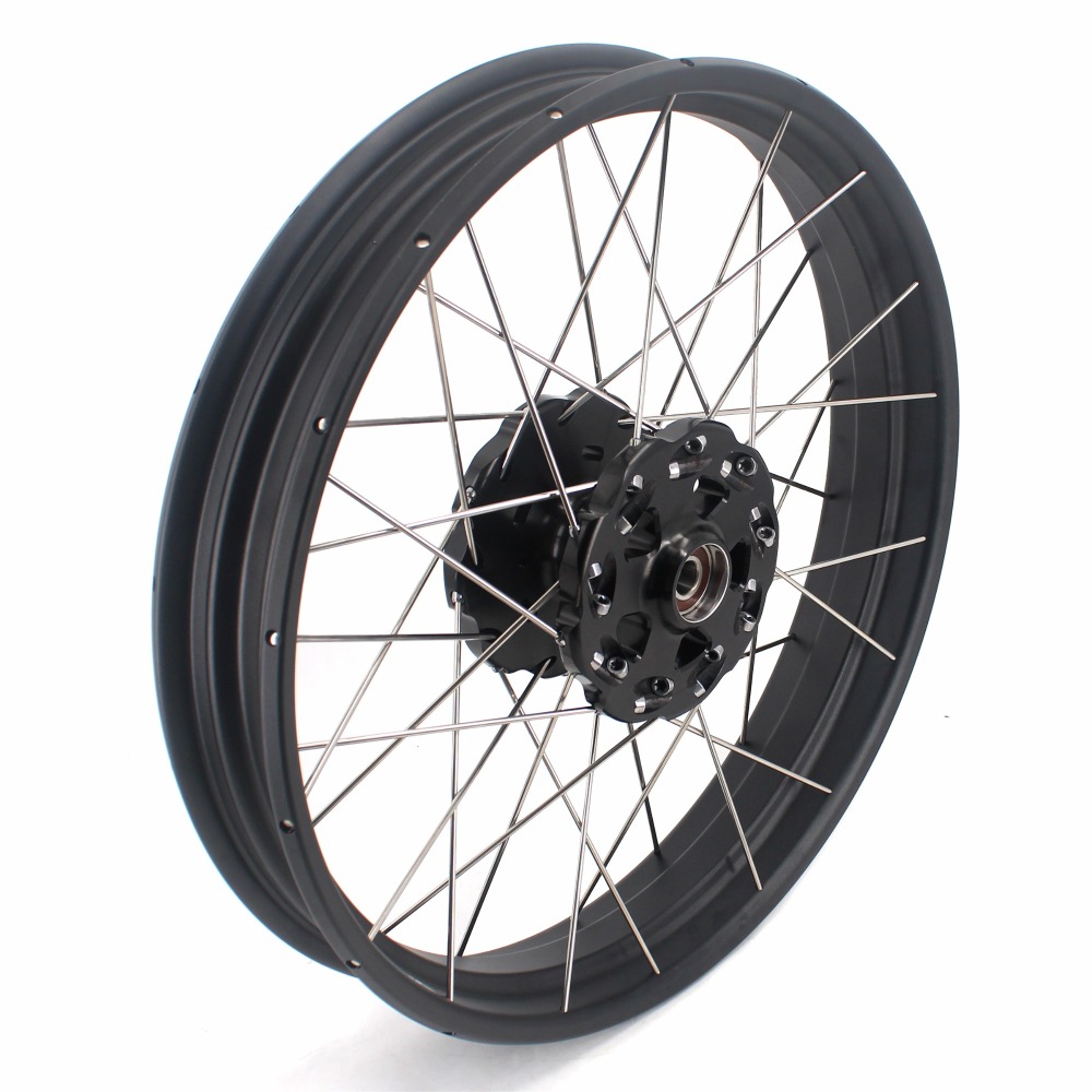 VMX Fit Honda CB500X 2022-2023 Tubeless Wheels 2.5*19"/4.25*17" Black Hub Black Rim