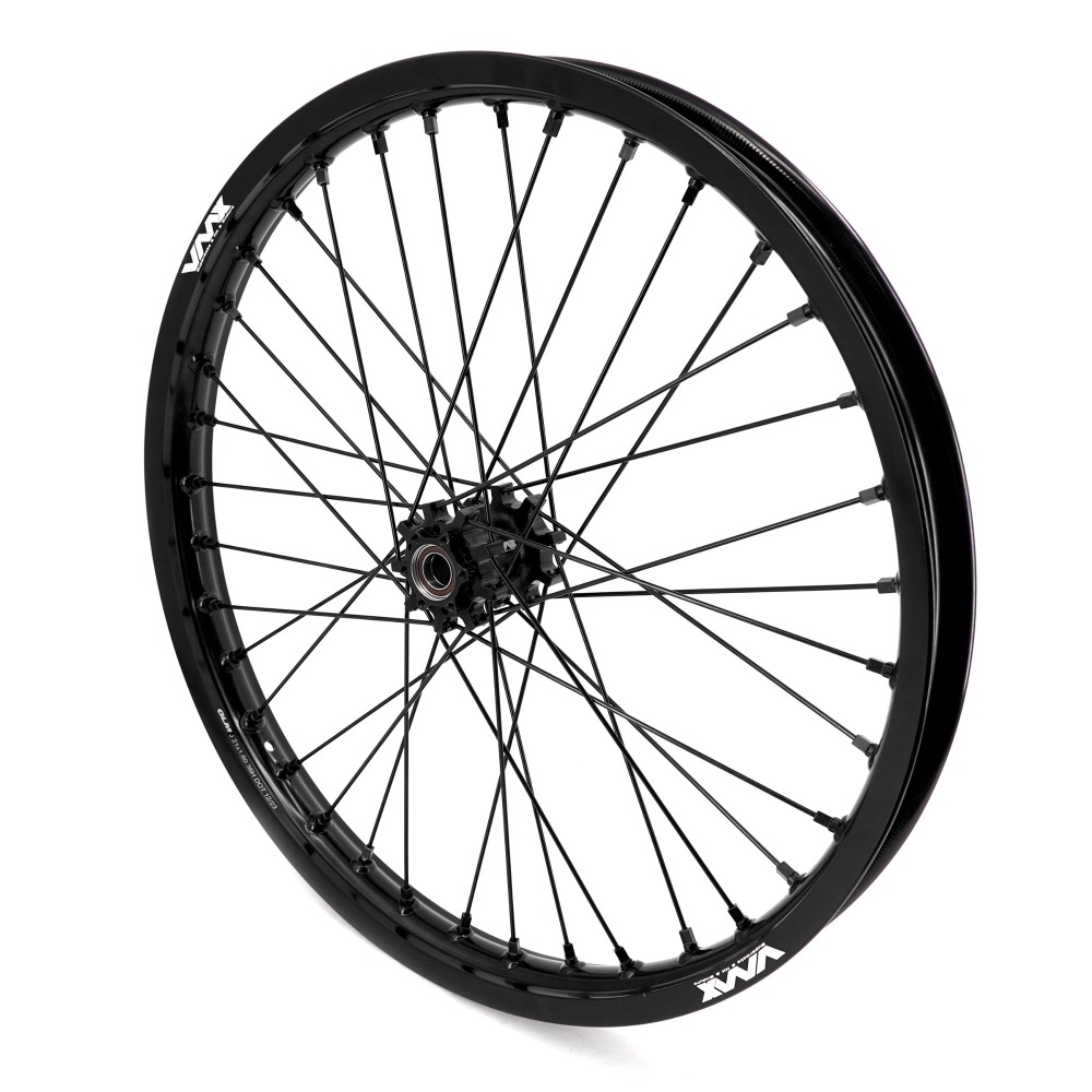 VMX 1.6*21"/1.85*18" Wheels Fit Talaria Sting , Electric Dirt Bike Wheels Rim  in All Black