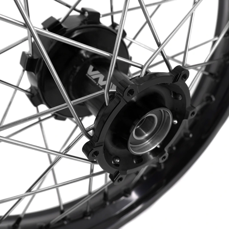 VMX 1.85*21"/2.5*18" fit KTM790 KTM890 , Motorcycle Cush Drive Wheels  Adventure Black
