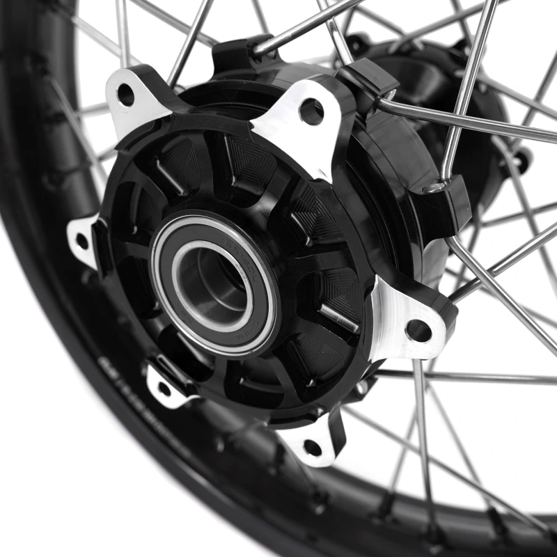 VMX 1.85*21"/2.5*18" fit KTM790 KTM890 , Motorcycle Cush Drive Wheels  Adventure Black