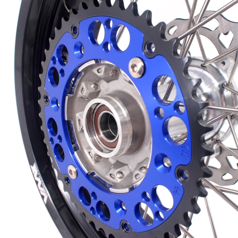 VMX 3.5/5.0 Motorcycle Casting Wheels Compatible with HUSQVARNA TE TC FE FC 2014-2024 Silver Hub