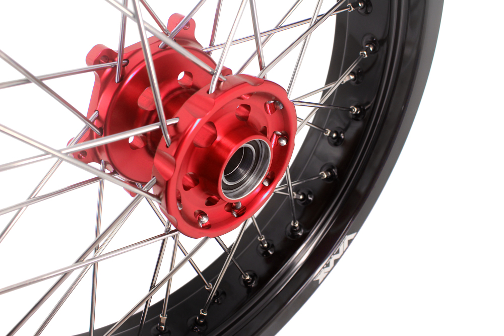 VMX 3.5/5.0 Motorcycle Supermoto Wheel Fit YAMAHA YZ125/250 YZ250F/450F 2001-2025 Red Hub