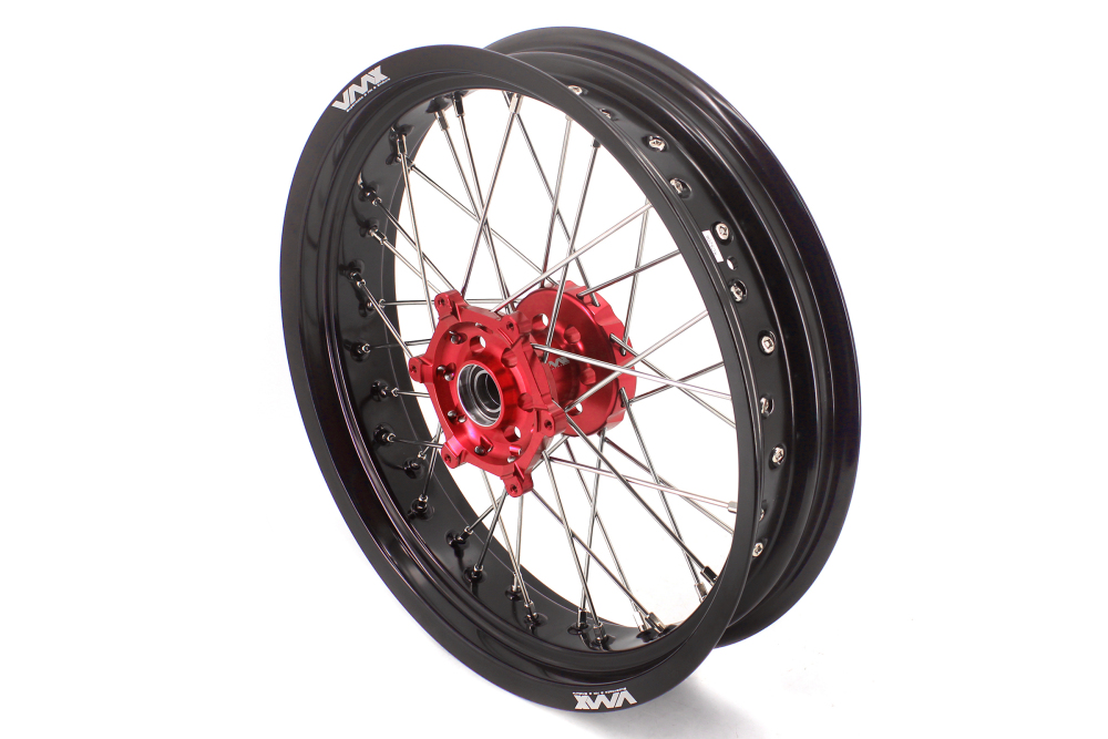 VMX 3.5/5.0 Motorcycle Supermoto Wheel Fit YAMAHA YZ125/250 YZ250F/450F 2001-2025 Red Hub