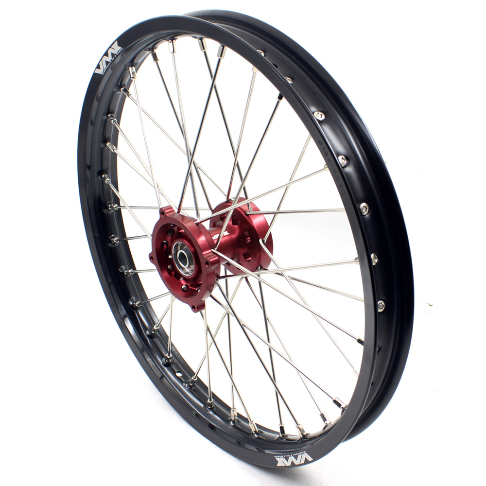 VMX 1.6 *19" Kid's Front Big Spoke Wheel Rim fit CRF150R 2007-2025 CRF150RB CNC Red Hub