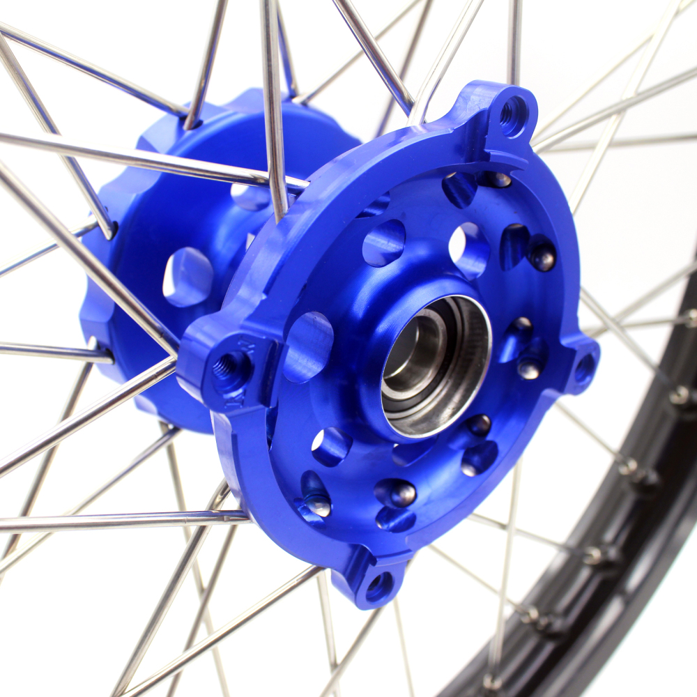 VMX 1.6*21" Front Dirt Bike Wheel fit Kawasaki KX250F KX450F 2006-2018 CNC Blue Hub