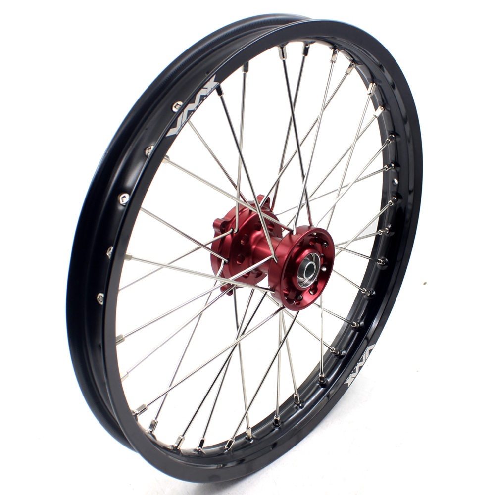 VMX 1.6 *19" Kid's Front Big Spoke Wheel Rim fit CRF150R 2007-2025 CRF150RB CNC Red Hub