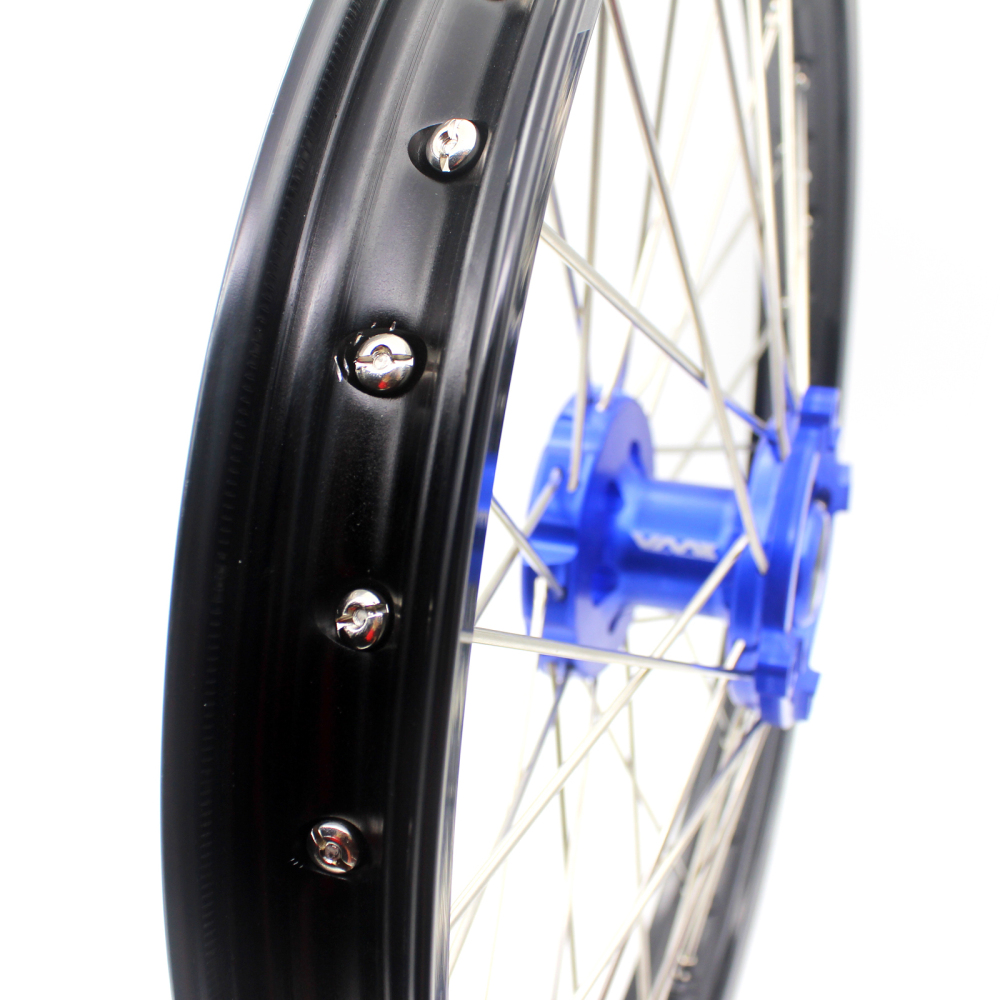 VMX 1.6*21" Front Dirt Bike Wheel fit Kawasaki KX250F KX450F 2006-2018 CNC Blue Hub