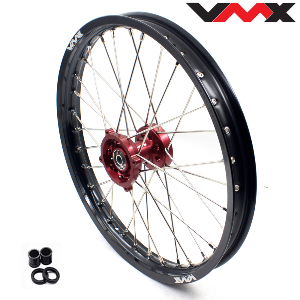 VMX 1.6 *19" Kid's Front Big Spoke Wheel Rim fit CRF150R 2007-2025 CRF150RB CNC Red Hub