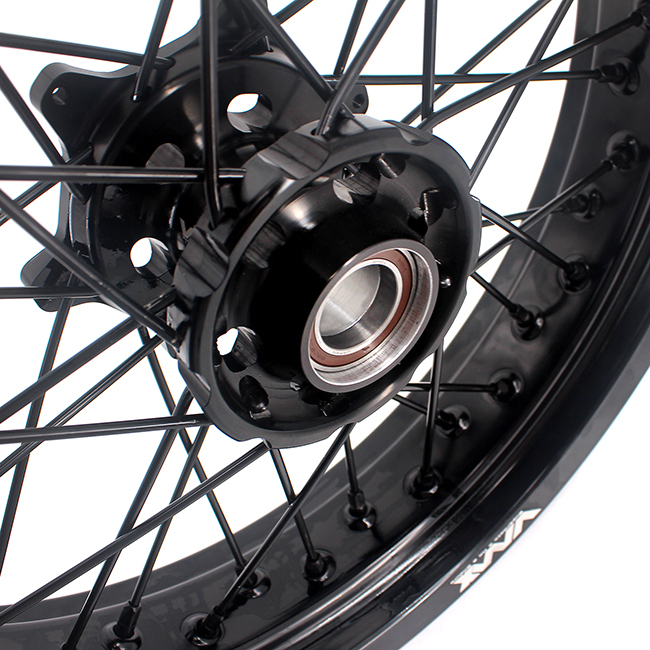 VMX 3.5/5.0 Supermoto Wheels Rims Set Compatible with Stark Varg  All Black