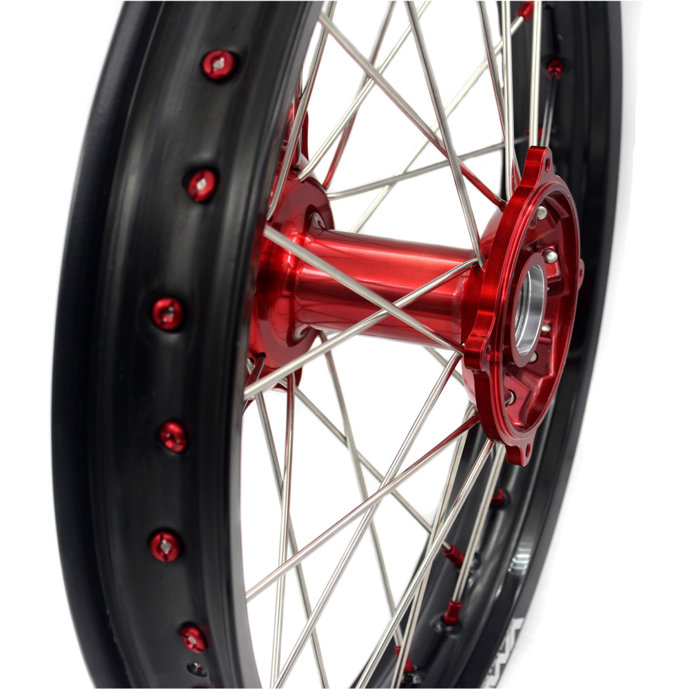 21/19 Cast Wheels fit CRF250R 04-13 CRF450R 02-12 -- VMX Off-Road Dirt Bike Wheels for HONDA