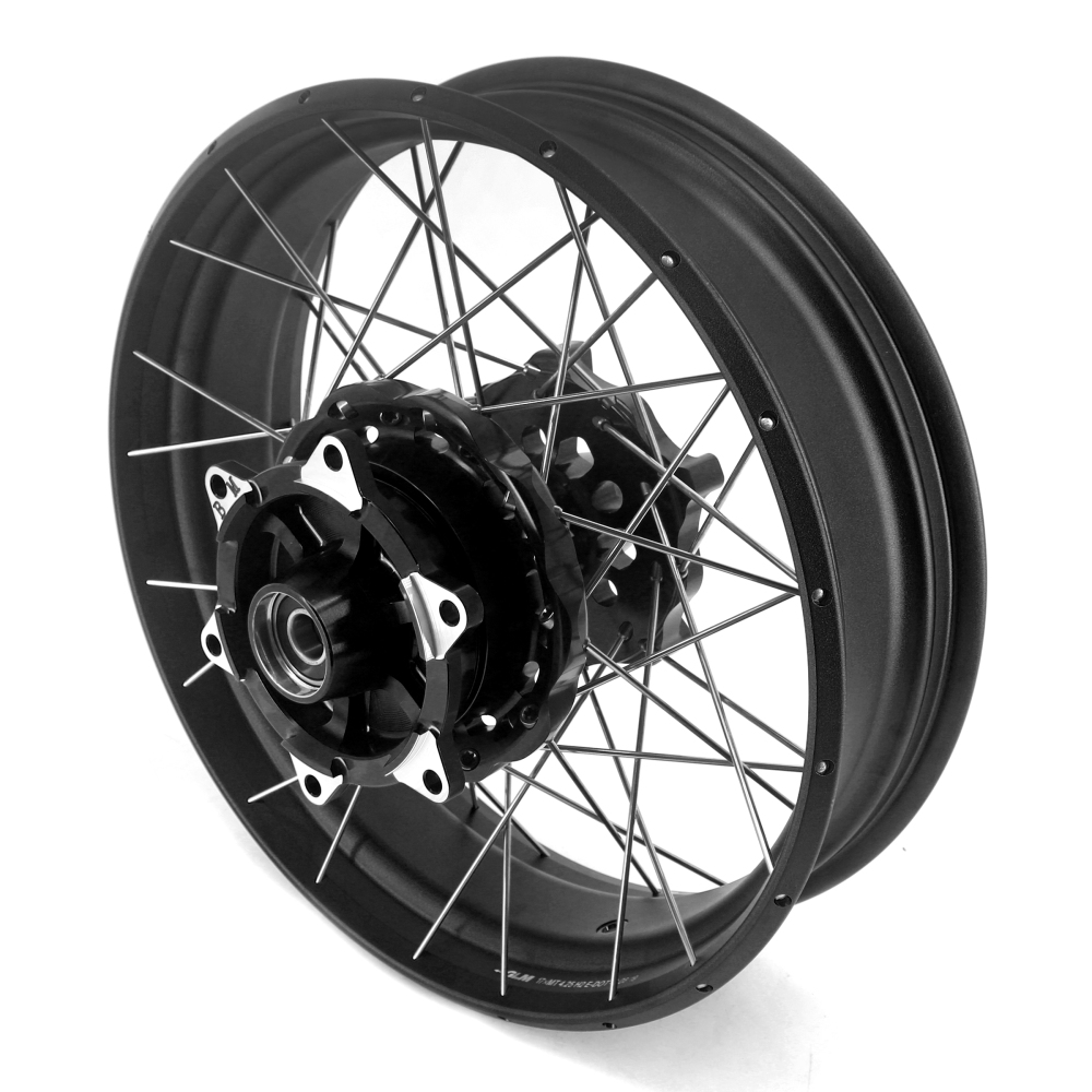 Pre-Order VMX fit BMW F800GS 2008-2020 Tubeless Wheels 2.15*21"/4.25*17" Black Hub Black Rims