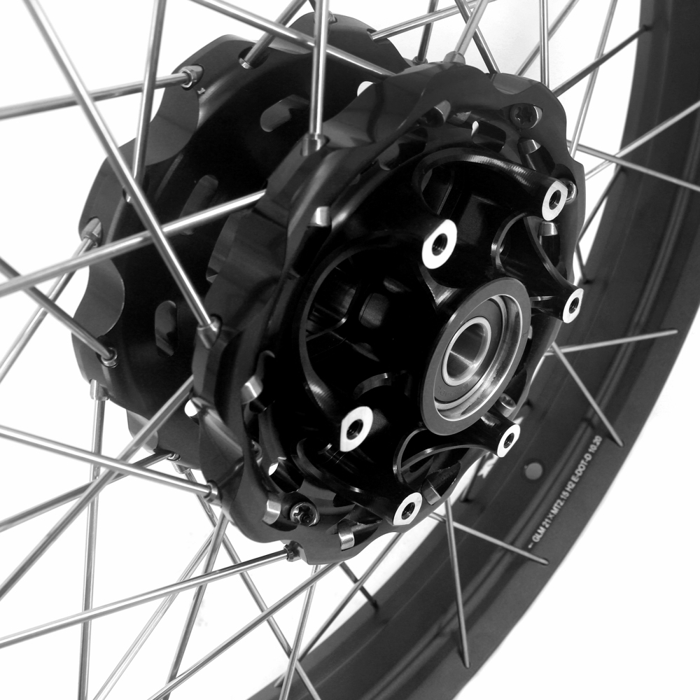 Pre-Order VMX fit BMW F800GS 2008-2020 Tubeless Wheels 2.15*21"/4.25*17" Black Hub Black Rims