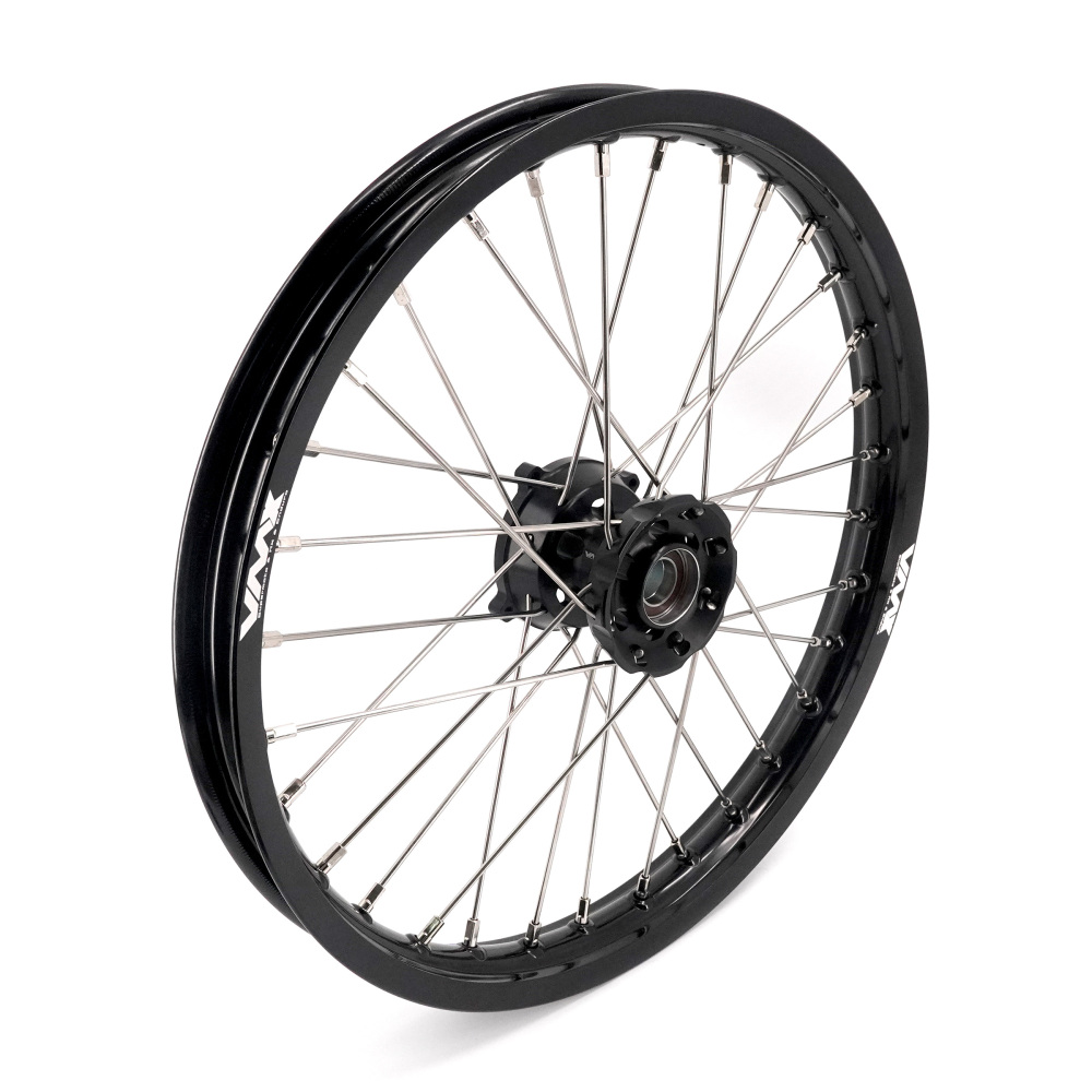 Pre-Order VMX 19/16 Rims fit 2025-2026 KTM 85 SX / Husqvarna TC 85 / Gas Gas MC 85 -- VMX Kids Dirt Bike Wheels Set CNC Black Hub