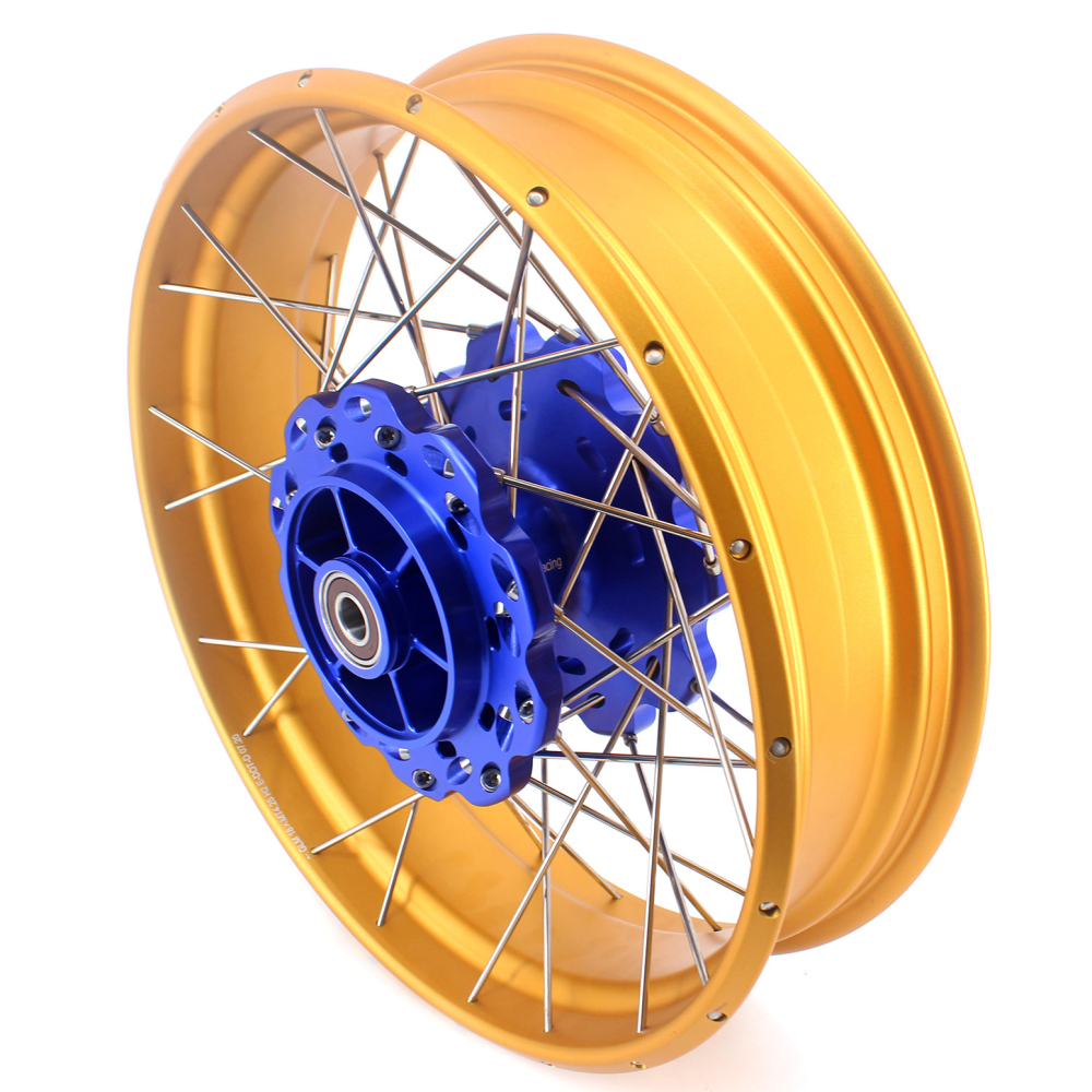 VMX fit Honda Transalp XL750 2023-2025 -- Tubeless Wheels 2.15*21"/4.25*18"  CNC Black / Blue / Gold / Red Hub Multiple Attributes