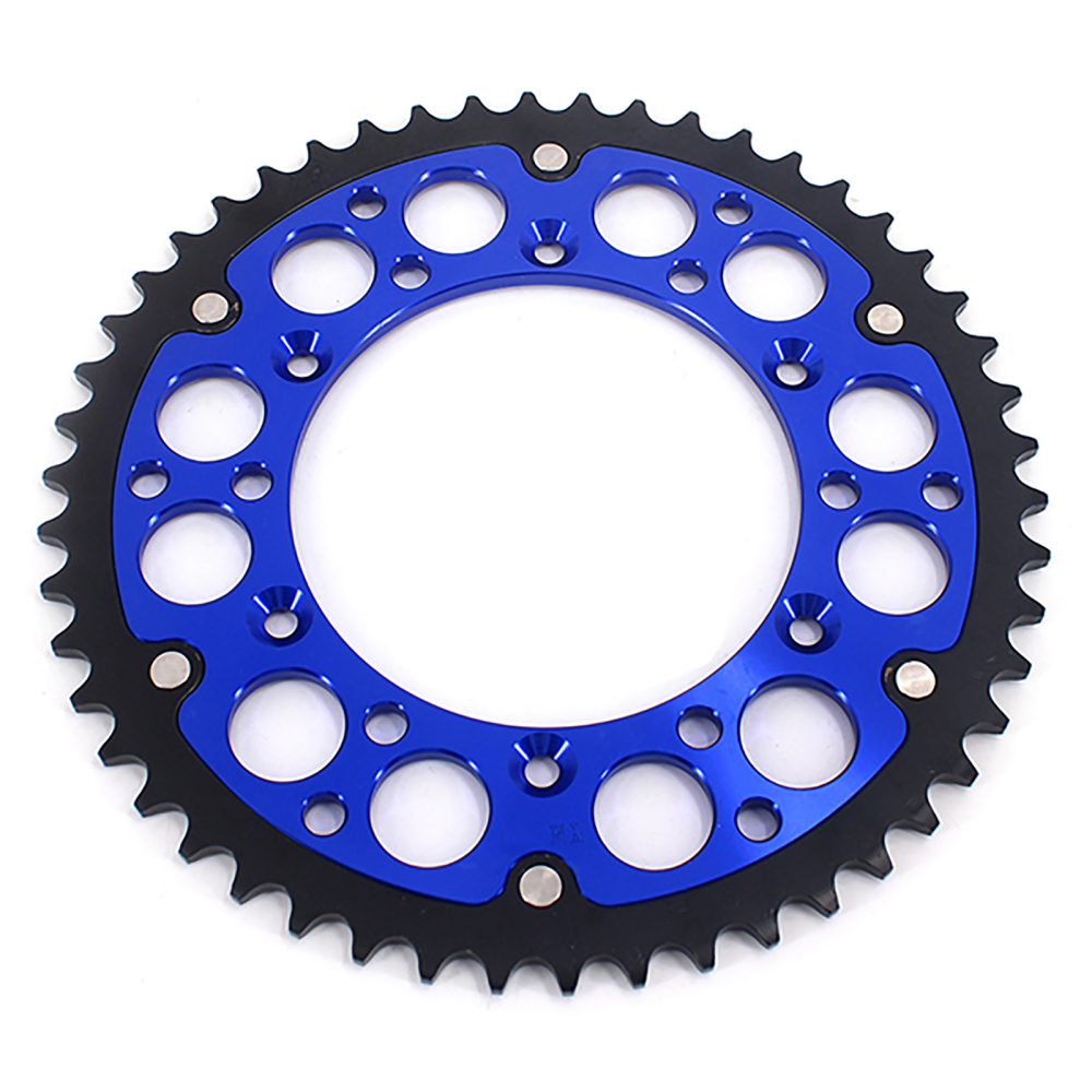 For Yamaha YZ125 YZ250 YZ250F YZ450F WR250F WR450F -- VMX Blue Hybrid Sprocket / 250mm Front Rotor / 245mm Rear Disc