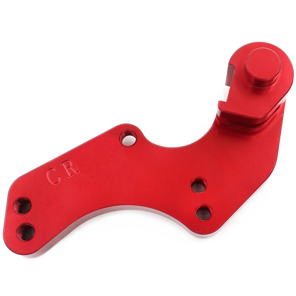 VMX Adapter for 320MM Oversize Brake Disc Rotor fit Honda CRF250R 04-18 CRF450R 04-18 Red