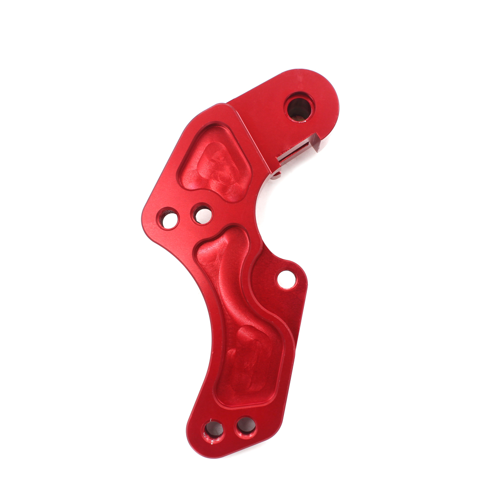 VMX Adapter for 320MM Oversize Brake Disc Rotor fit Honda CRF250R 04-18 CRF450R 04-18 Red