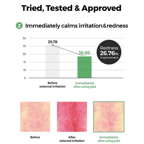 COSRX ONE STEP GREEN CALMING PAD