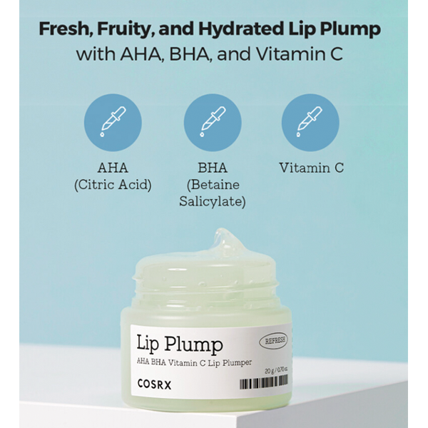 COSRX REFRESH AHA BHA VITAMIN C LIP PLUMPER