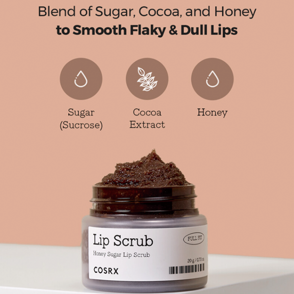 COSRX FULL FIT HONEY SUGAR LIP SCRUB