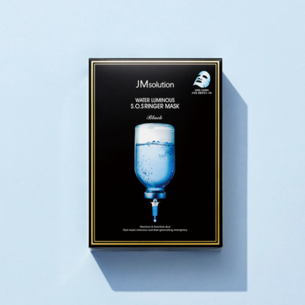 JM SOLUTION WATER LUMINOUS S.O.S RINGER MASK BLACK