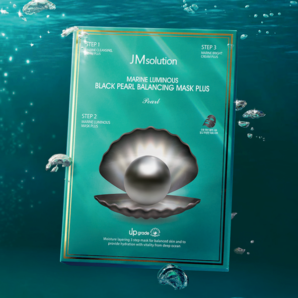 JM SOLUTION MARINE LUMINOUS BLACK PEARL BALANCING MASK PLUS