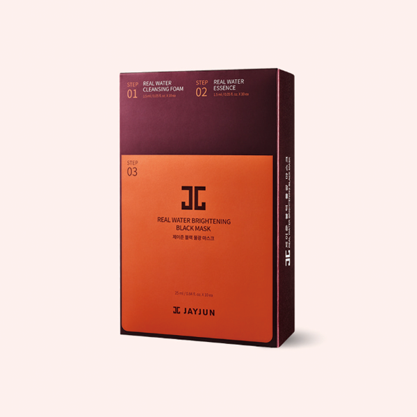 JAYJUN REAL WATER BRIGHTENING BLACK MASK