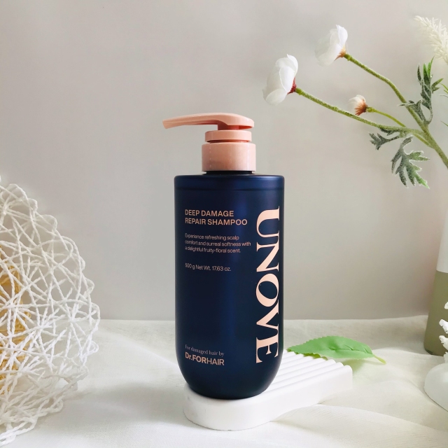 UNOVE DEEP DAMAGE REPAIR SHAMPOO 500G (PROTEIN AMPOULE SHAMPOO)