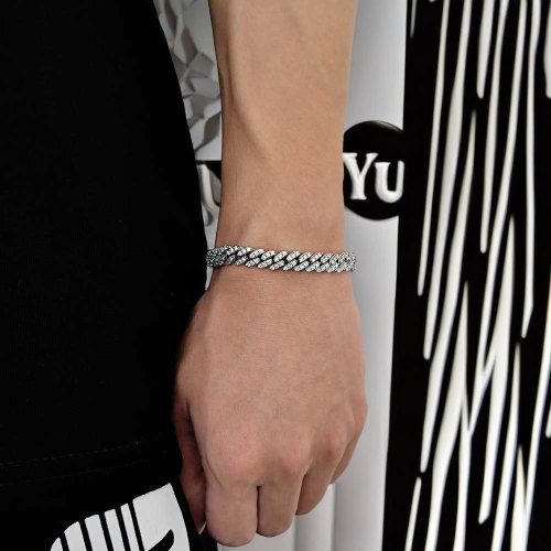 ICEOMG 8mm Iced Out Cuban Bracelet