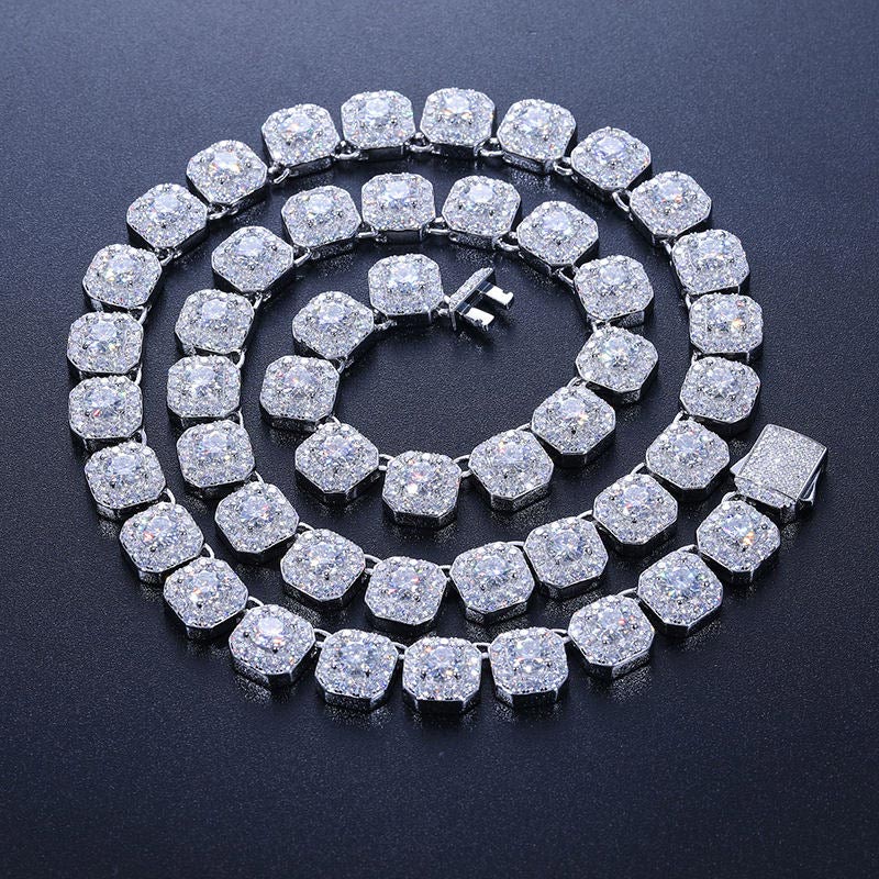 Custom Sterling Silver Jewelry with VVS Moissanite Stones